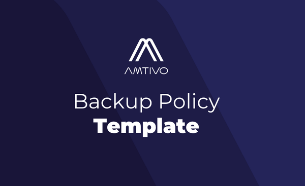 backup policy template download