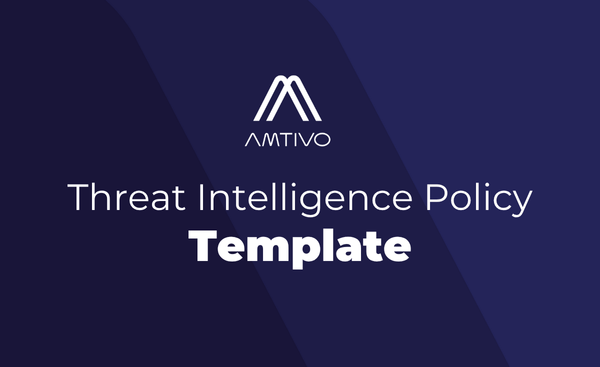 threat intelligence policy template