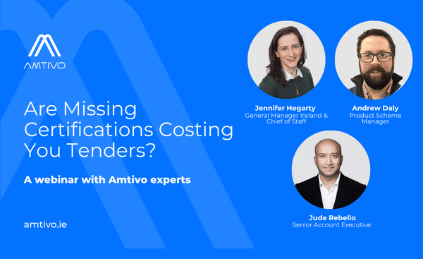 are missing certifications costing you tenders? amtivo webinar