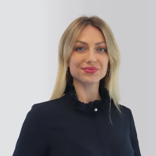 a photo of tatiana gojan, amtivo ireland client account manager