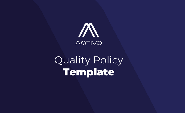 Quality Policy Template