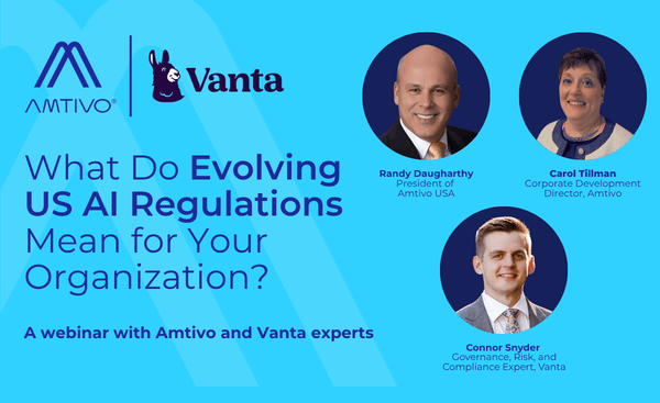 what do evolving us ai regulations mean for your organization? amtivo webinar